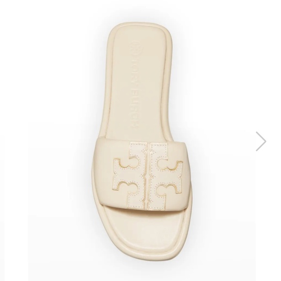 Tory Burch Leather Slides - Picture 1 of 6